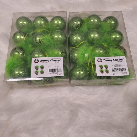 Grinch ornaments 24pk- New in Box - Picture 2 of 2